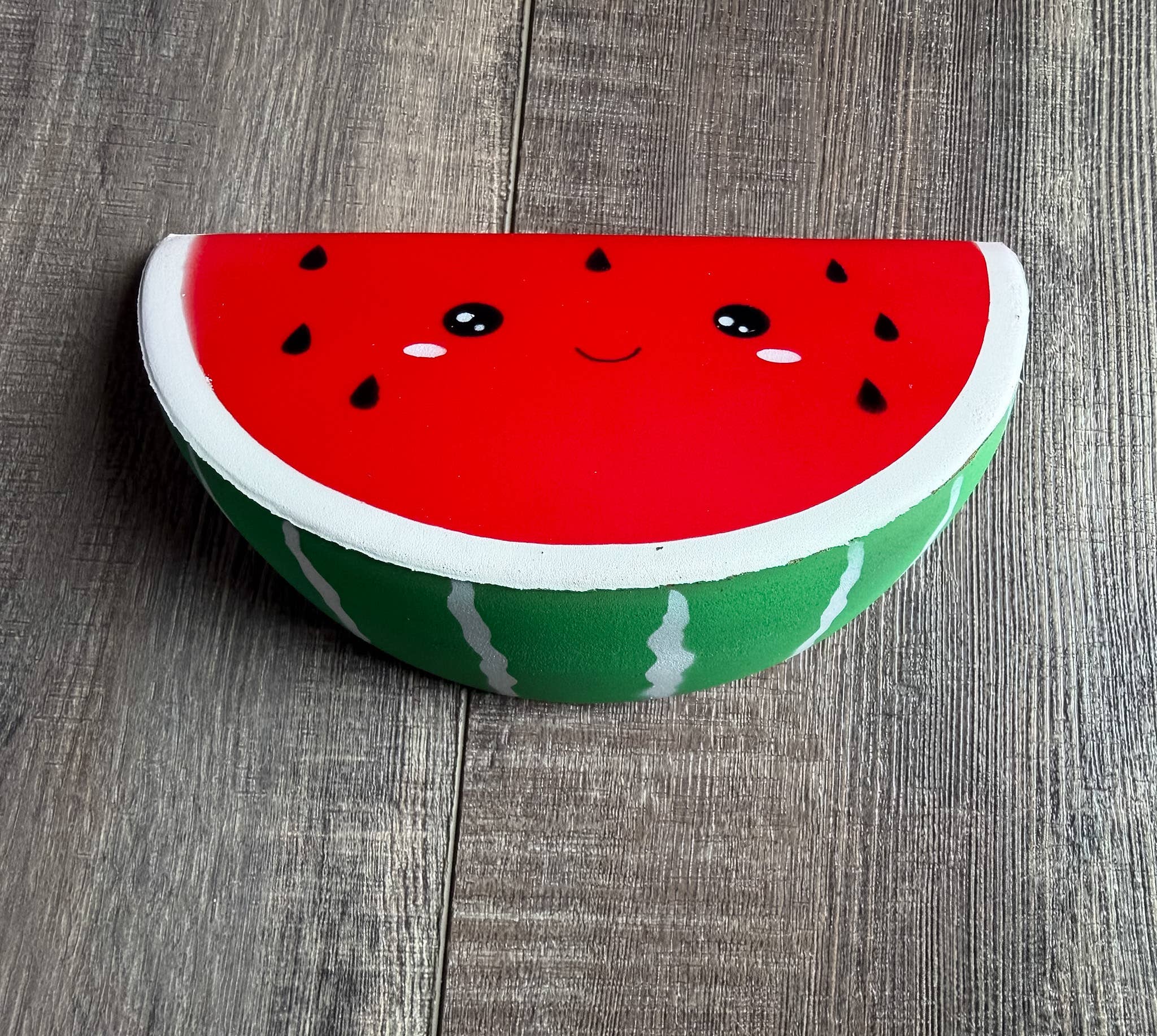Watermelon Squishy Squish Slow Rising Foam Toy