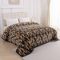 ARMY CAMOUFLAGE KING SIZE SUPER PLUSH BLANKET Blanket