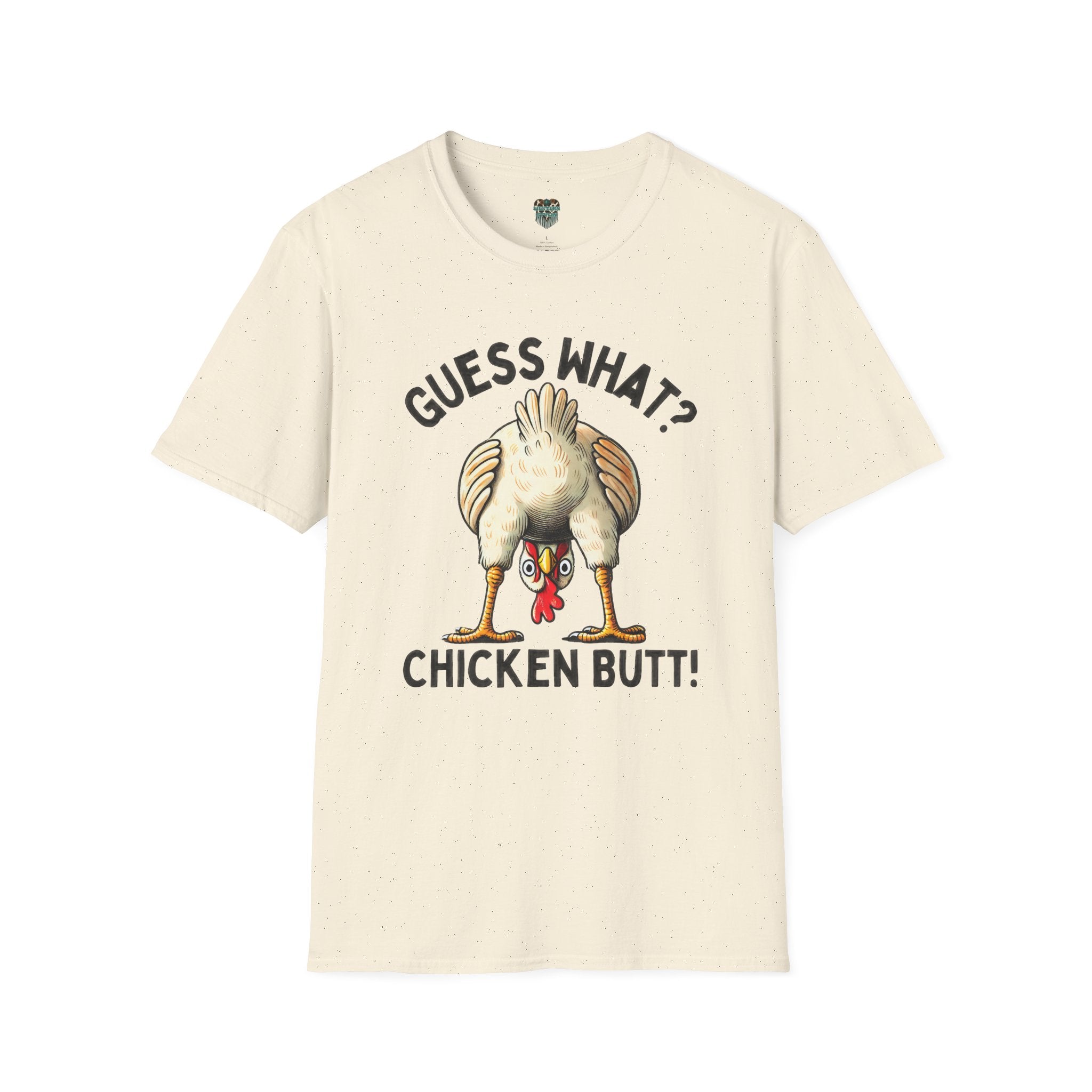 GUESS WHAT, CHICKEN BUTT - GRAPHIC TEE T-Shirt