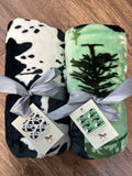 WESTERN COZY BEARS BABY COLLECTION PLUSH BLANKET - GREAT FOR PETS TOO! Blanket