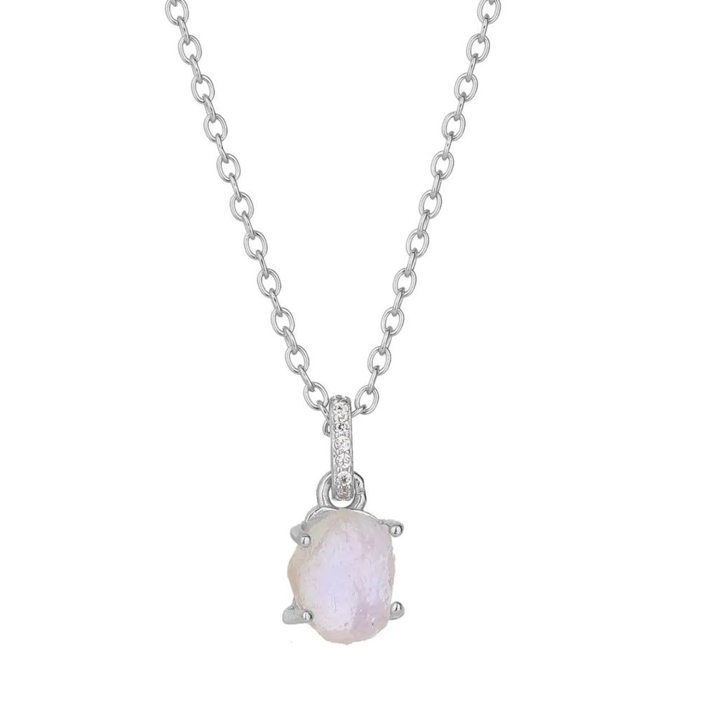 Moonstone 925 Sterling Silver Necklace