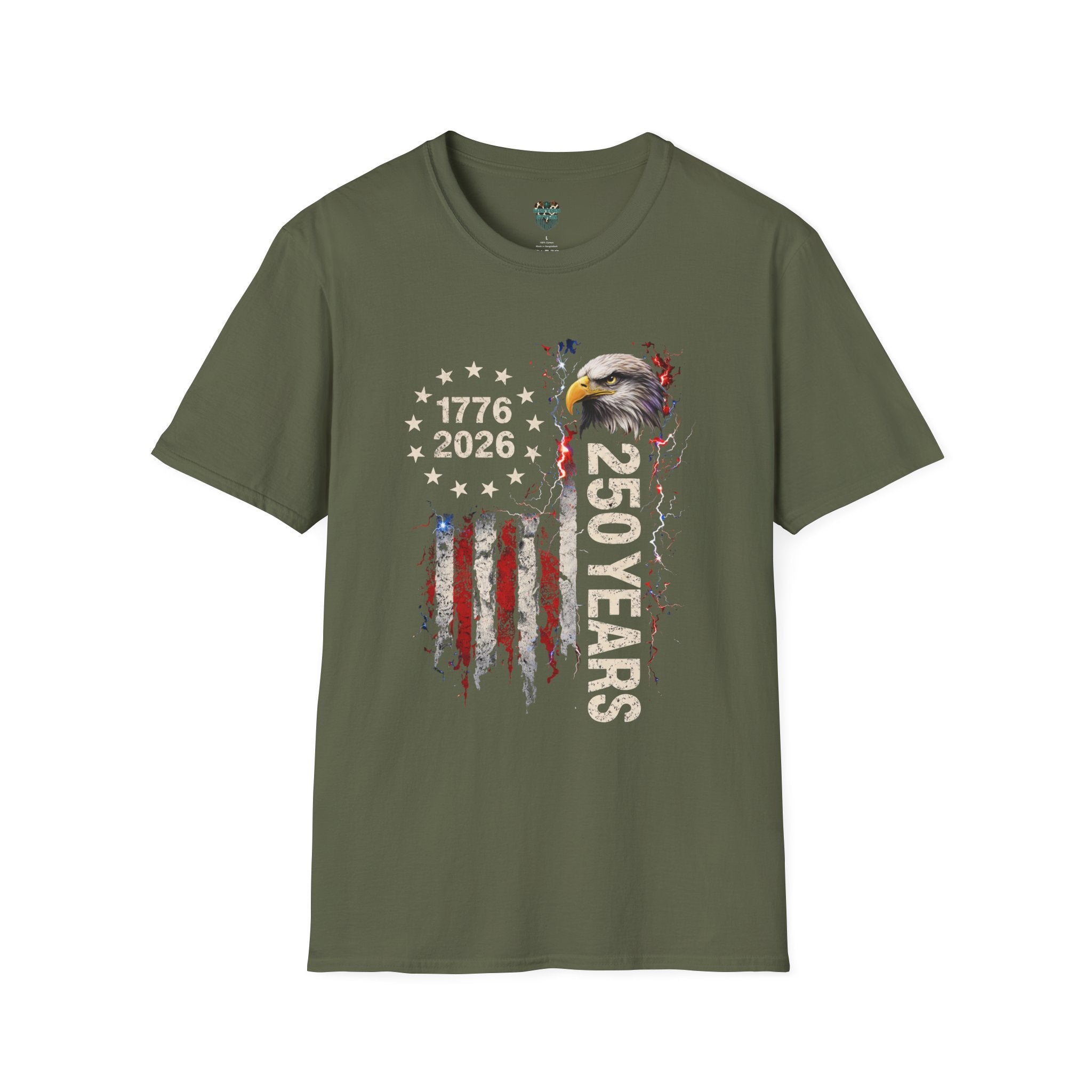 250 YEARS PATRIOTIC TSHIRT - 1776 - 2026 T-Shirt
