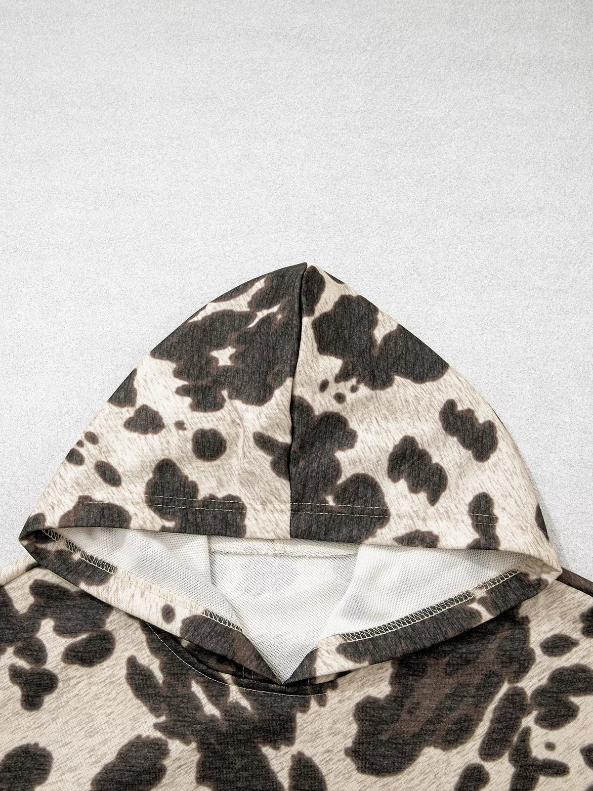 Multicolour Western Print Long Sleeve Pocket Regular Fit Hoodie