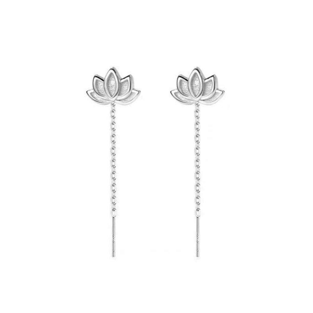 LOTUS DROP EARRINGS Earrings