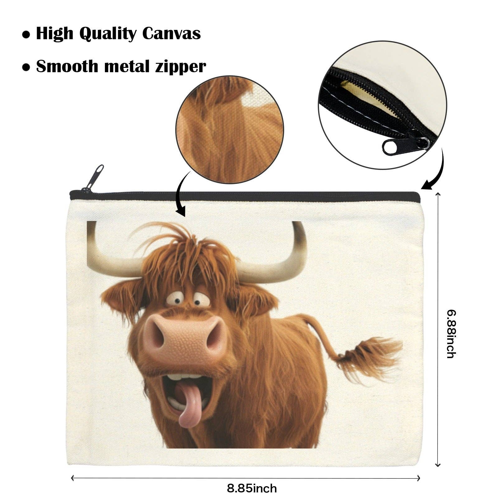 CRAZY HIGHLAND ACCESSORY BAG - MADE IN USA!