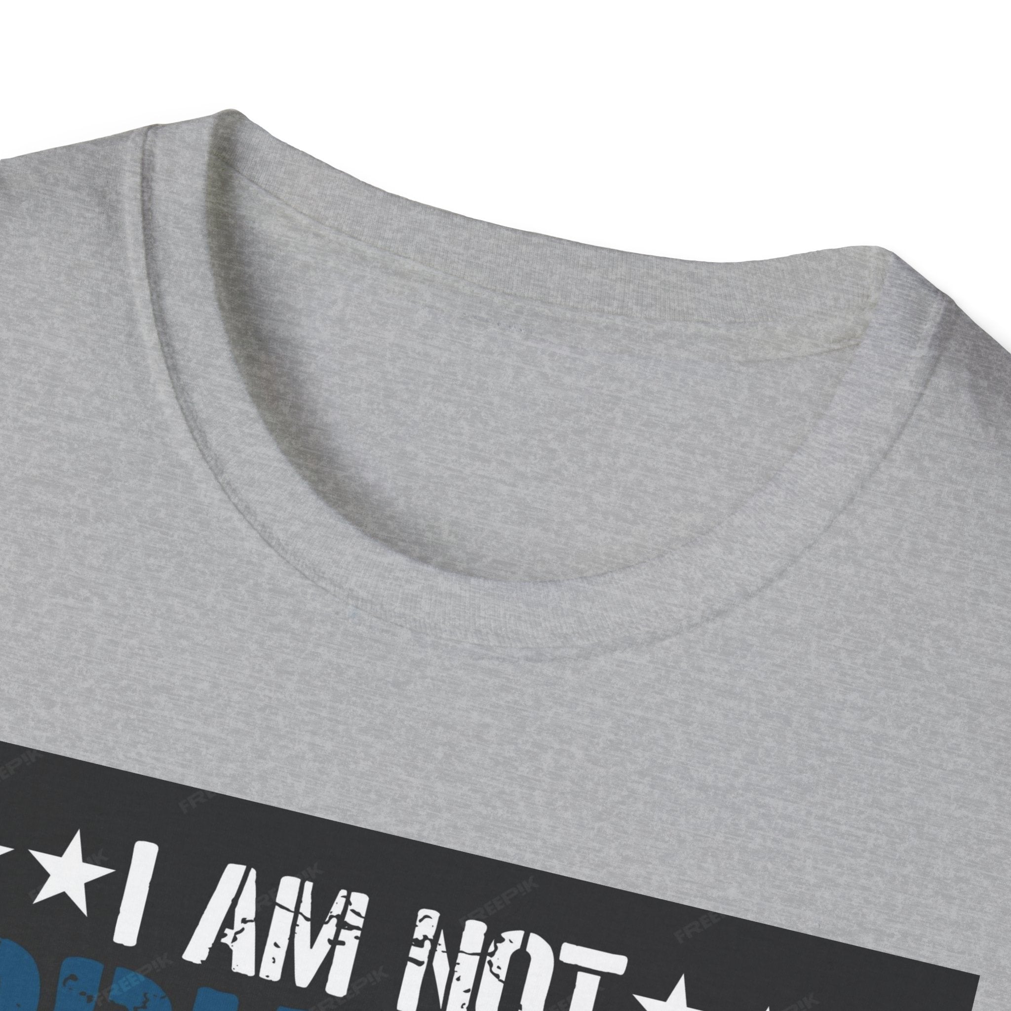 I AM NOT GRUMPY, I AM A VETERAN CUSTOM TEE