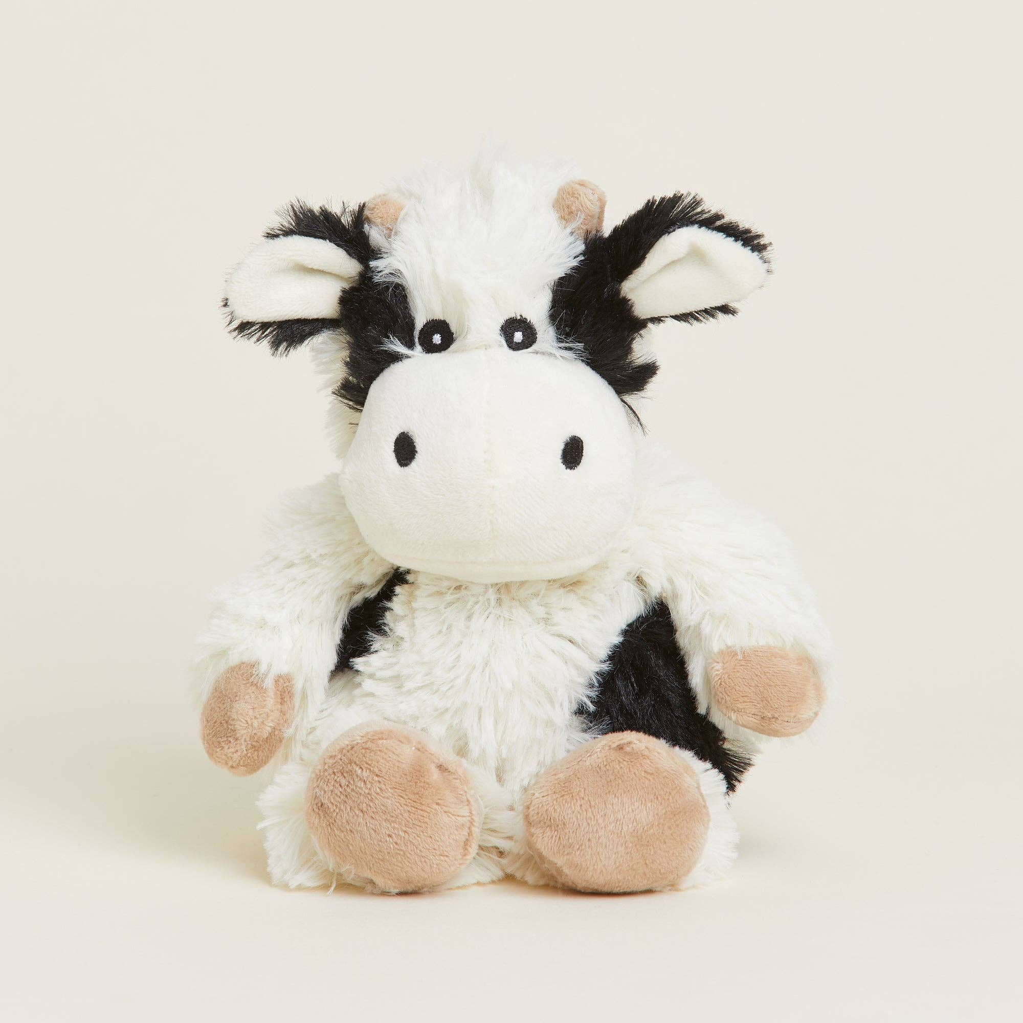 BLACK AND WHITE COW WARMIES JUNIOR 9" Warmies