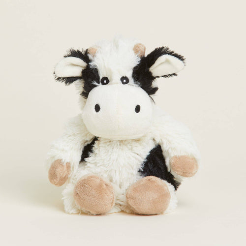 BLACK AND WHITE COW WARMIES JUNIOR 9" Warmies