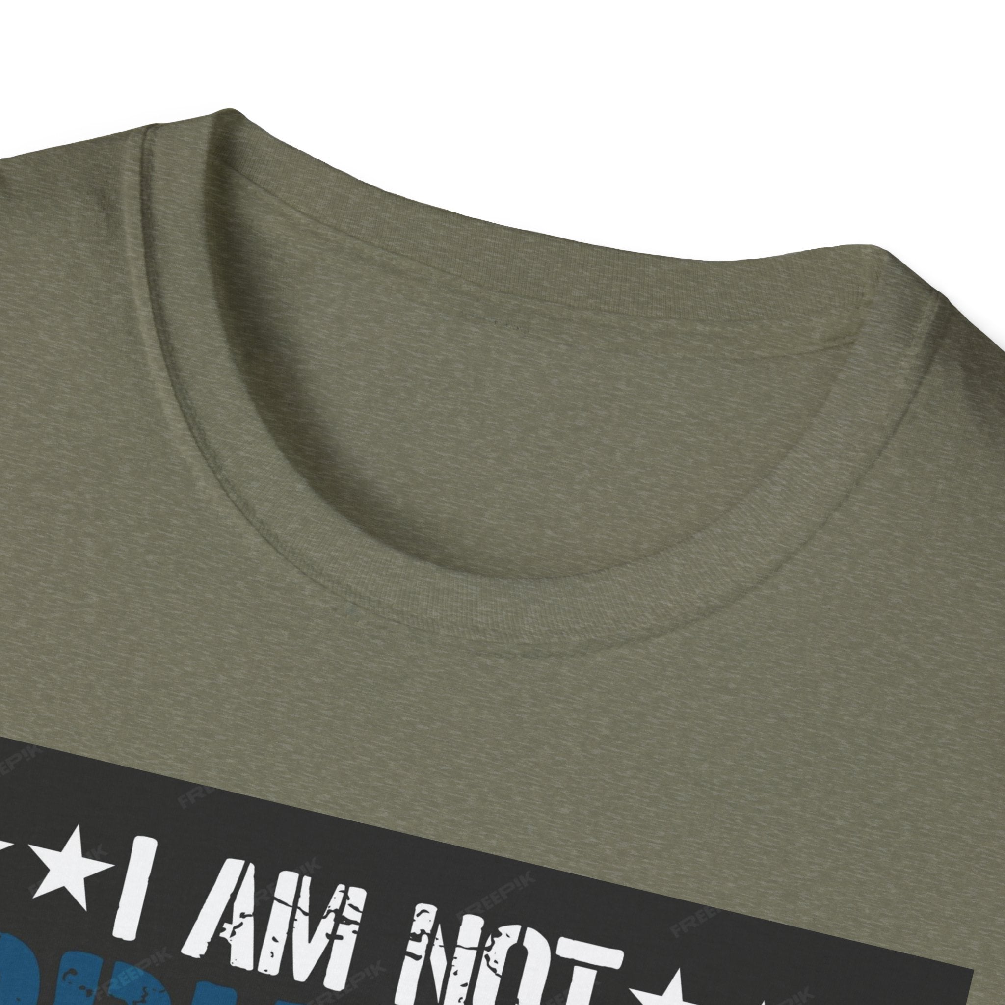 I AM NOT GRUMPY, I AM A VETERAN CUSTOM TEE