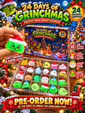 PREORDER ITEM (SEE DETAILS) - 24 DAYS OF GRINCHMAS SQUISHY BUNS ADVENT CALENDAR advent calendar