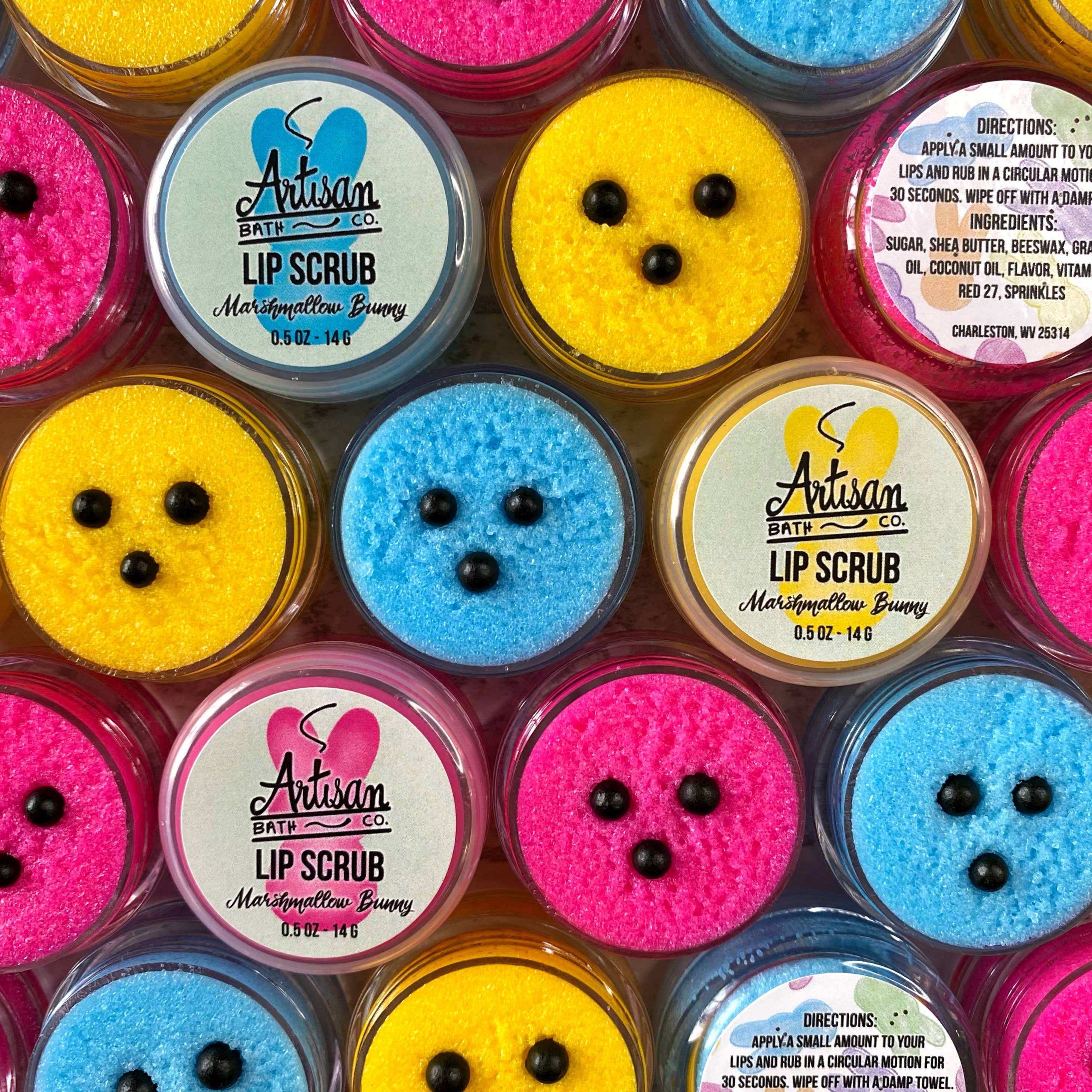 MARSHMALLOW BUNNY LIP SCRUB lip scrub