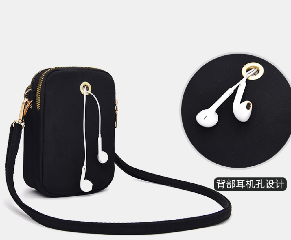 3 SECTION CROSS BODY CROSSBODY BAGS