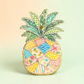 Pineapple Patchwork Freshie Air Freshner