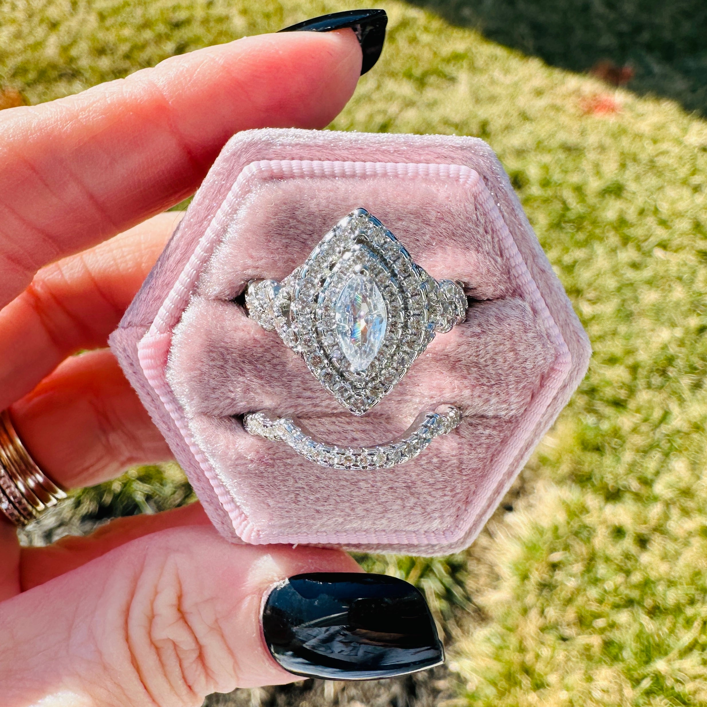 GRAND MARQUISE DUO RING SET RING