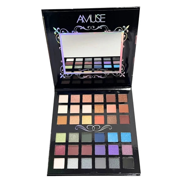 AMUSE COSMETICS 36-COLOR EYE SHADOW PALETTE