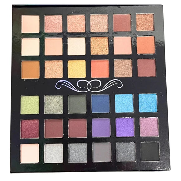 AMUSE COSMETICS 36-COLOR EYE SHADOW PALETTE