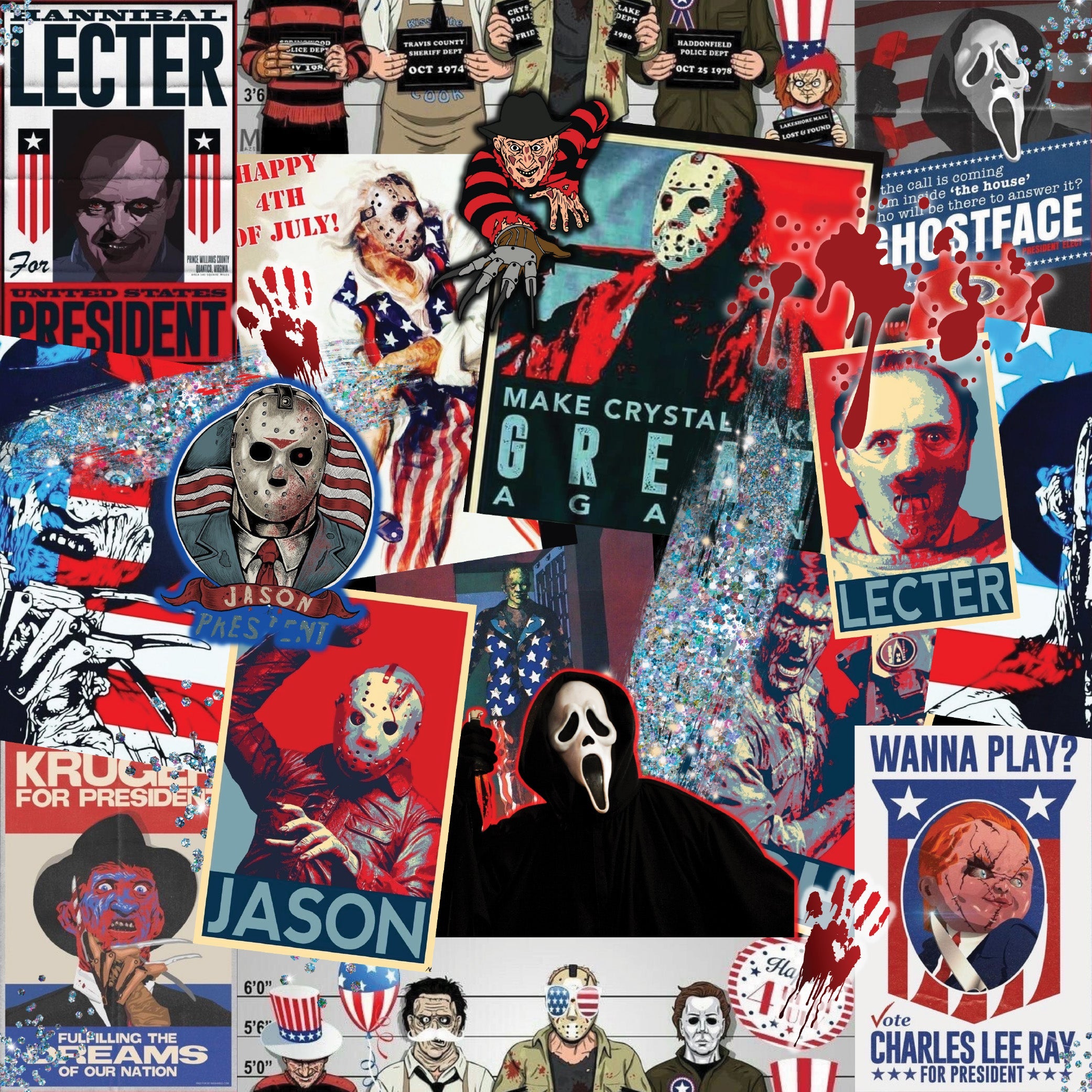 American Horror  Lounge Pants with pockets