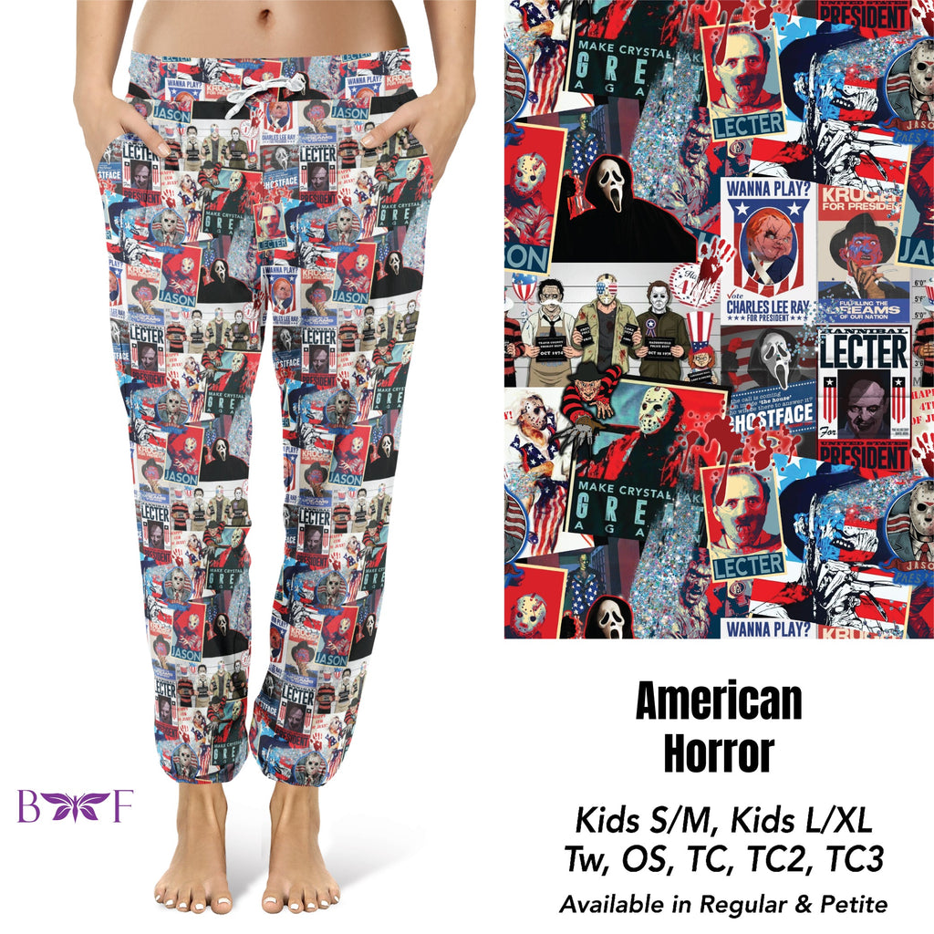 American Horror  Lounge Pants with pockets