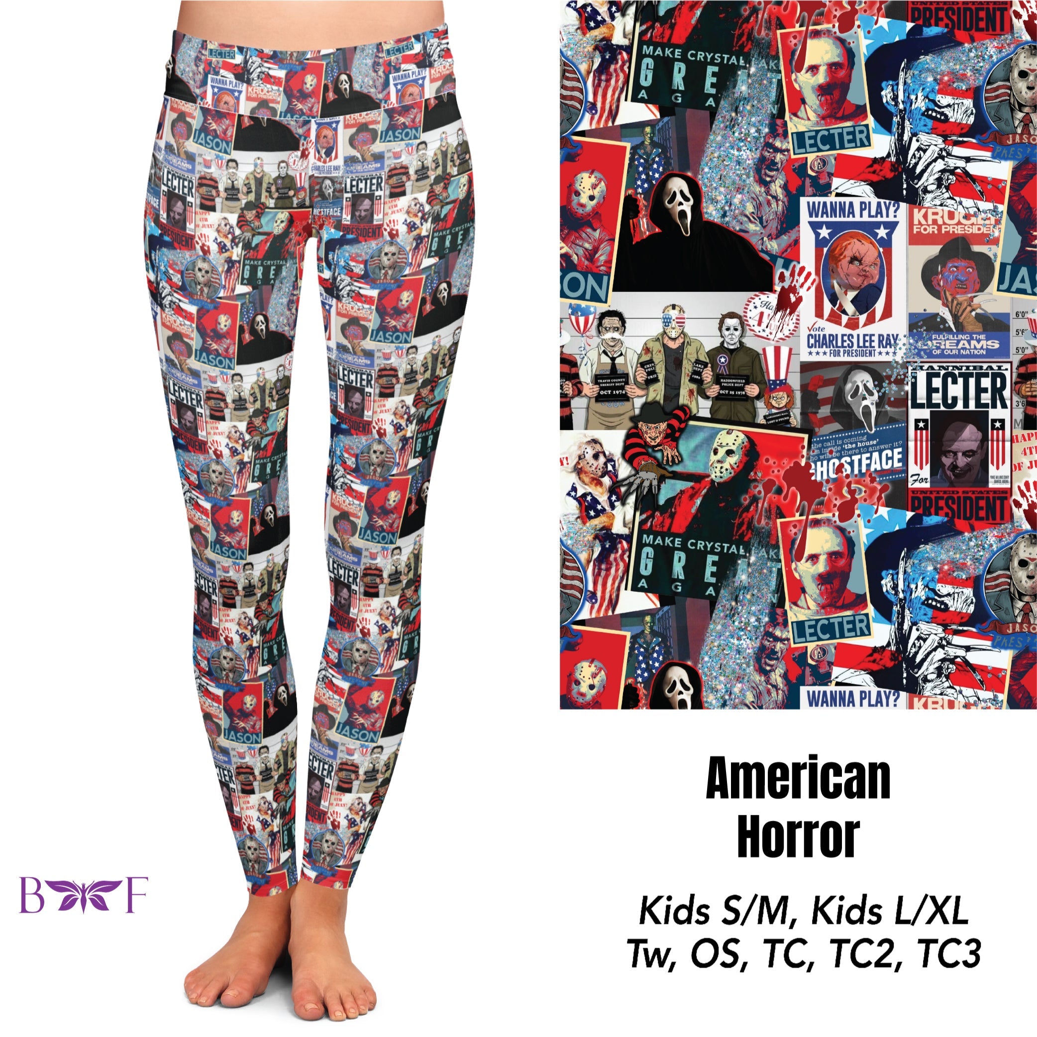 American Horror  Lounge Pants with pockets