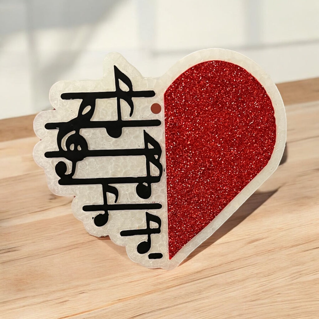 MUSICAL HEART FRESHIE Air Freshner