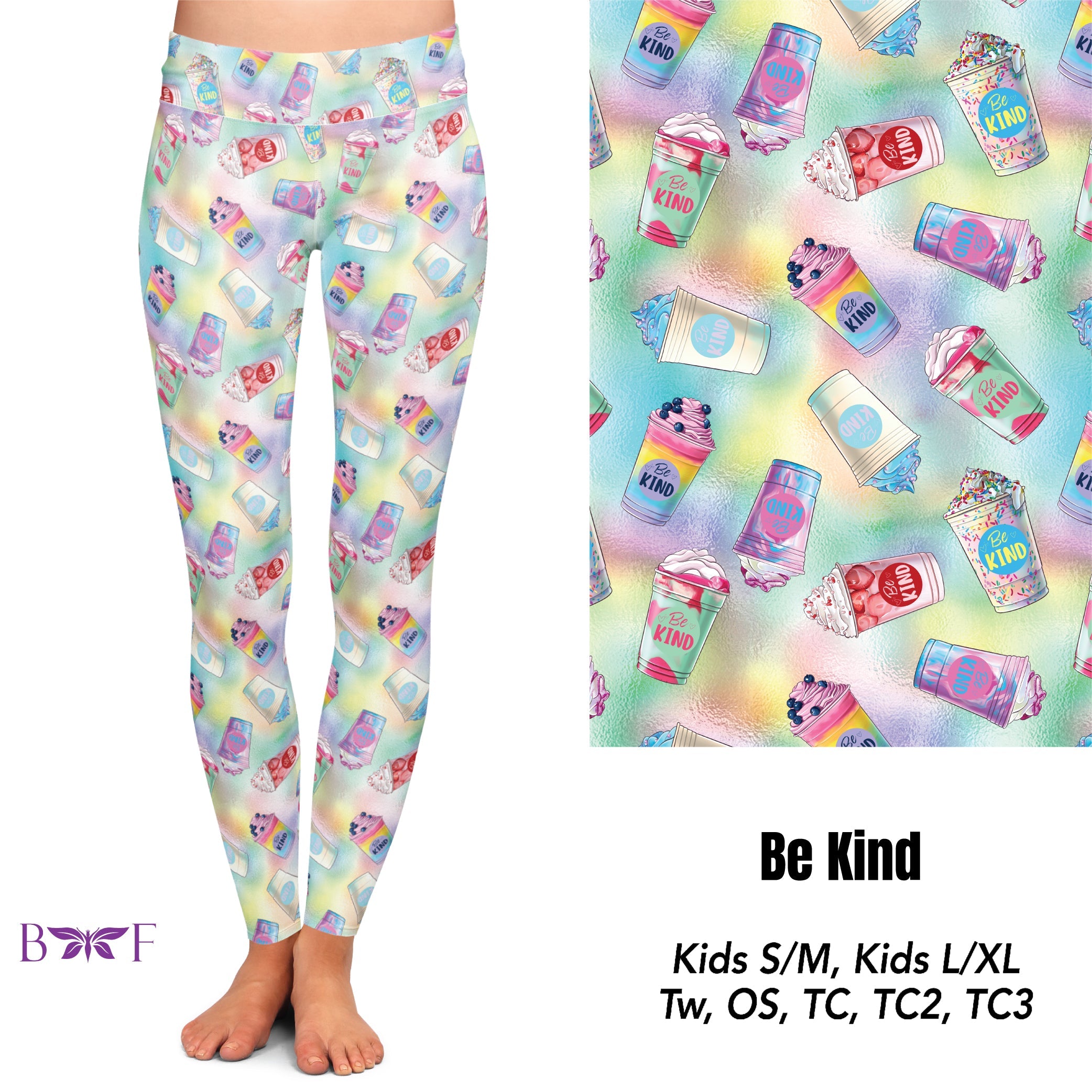 Be Kind biker shorts with pockets