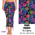 Bright Bouquet Side Tie Capris