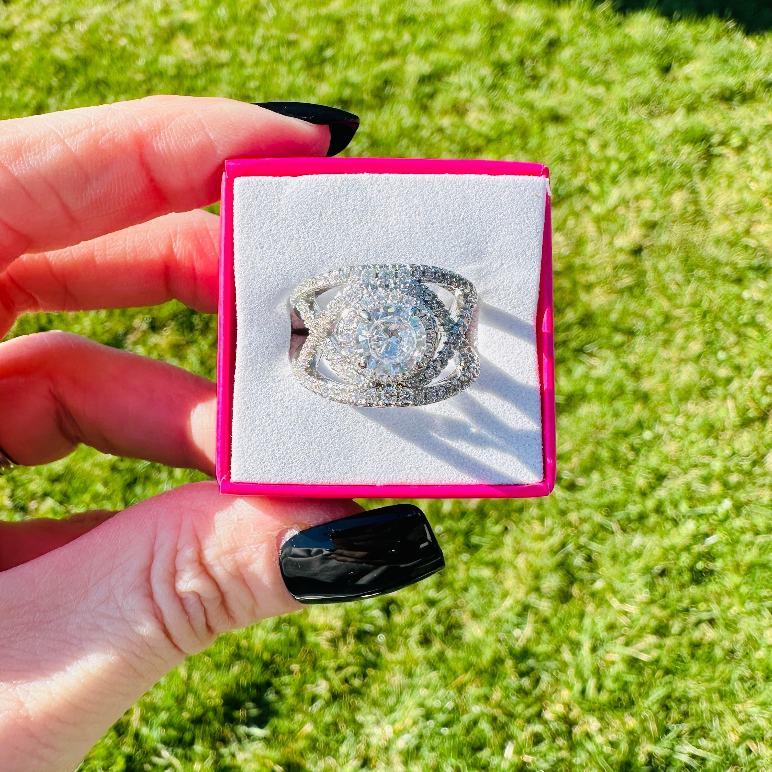 ISOLDE GRAND HALO WRAP RING RING