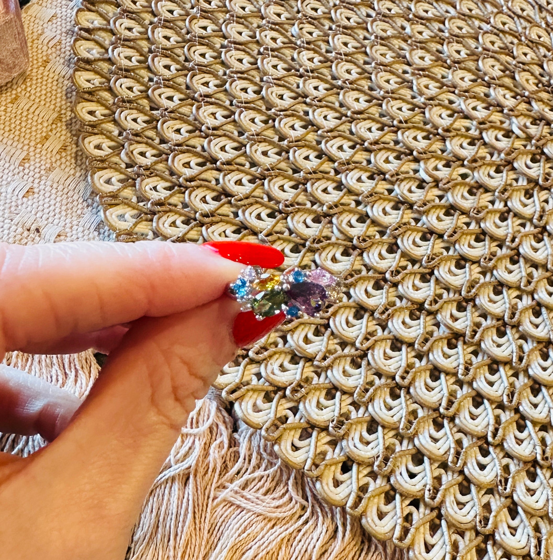 EVANGELINE MULTI-COLOR STONE RING RING