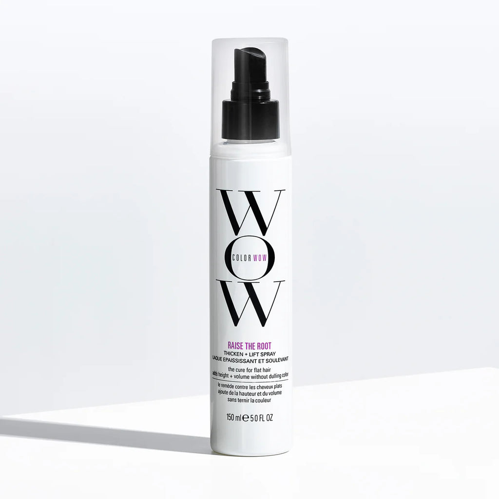 Raise the Root Thicken + Lift Spray
All-day root lift + volume, never sticky or stiff, heat protection