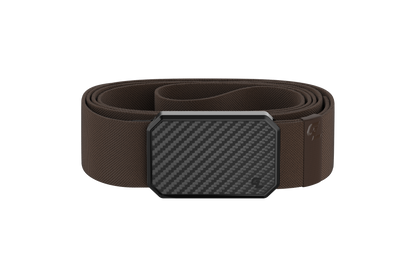 Groove Belt Carbon Fiber/Brown