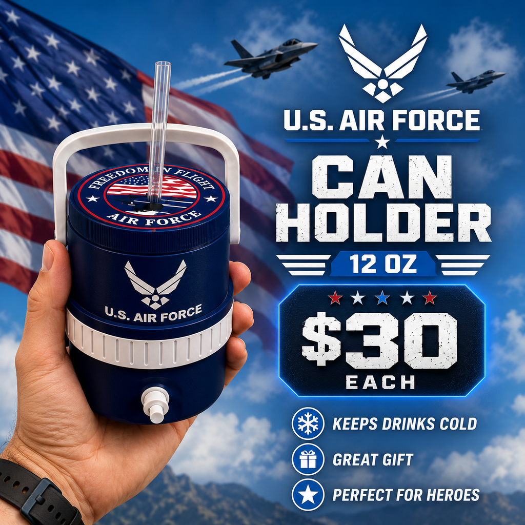 MILITARY BRANCH-3D PRINTED CUSTOM 12 OUNCE CAN HOLDERS 3D Printing