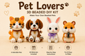 3D BEADED DO IT YOURSELF CRAFT KITS - FOR ALL AGES CRAFT