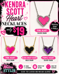 kendra scott heart necklaces 