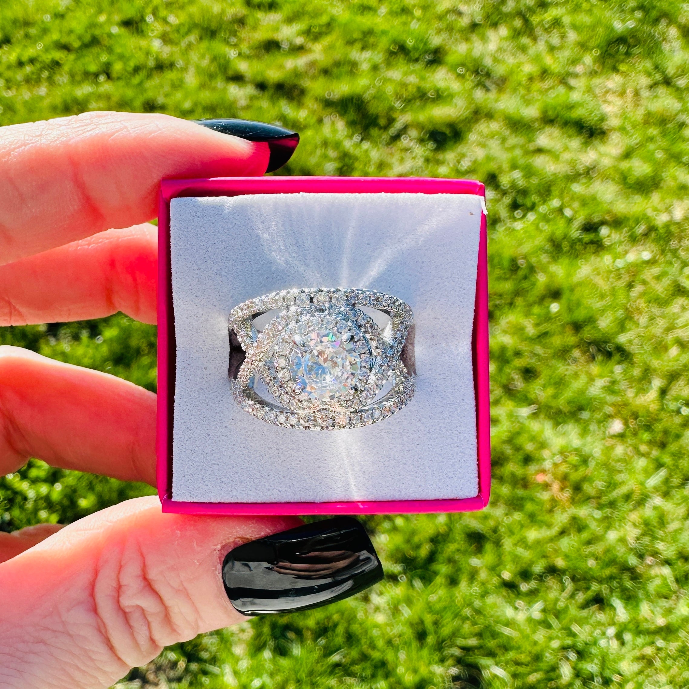 ISOLDE GRAND HALO WRAP RING RING