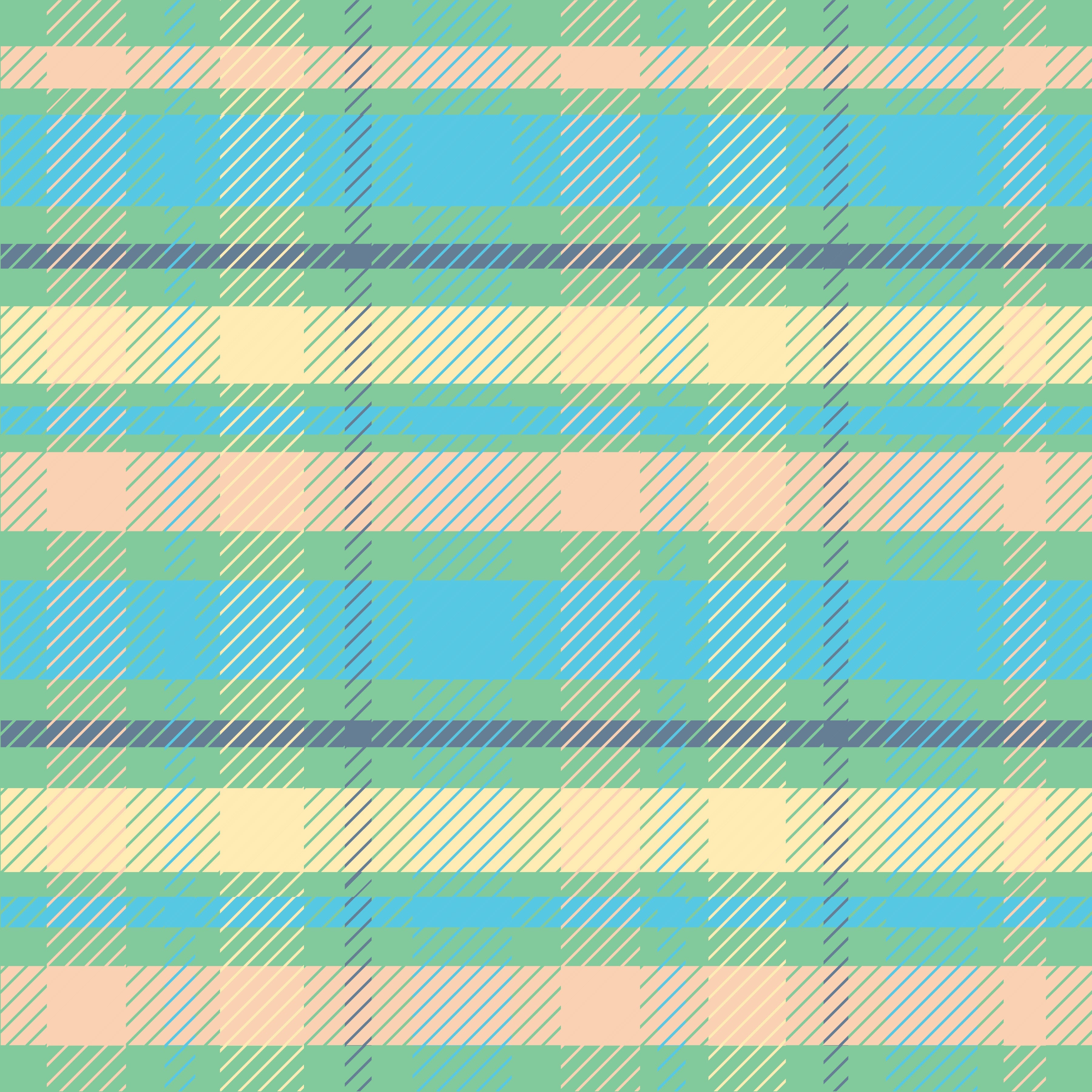 Easter Plaid skort with pockets