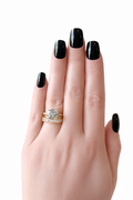 EVERLEIGH LUXE 3-PIECE RING SET - GOLD RING