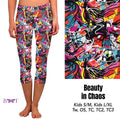 Beauty in Chaos capris with pockets