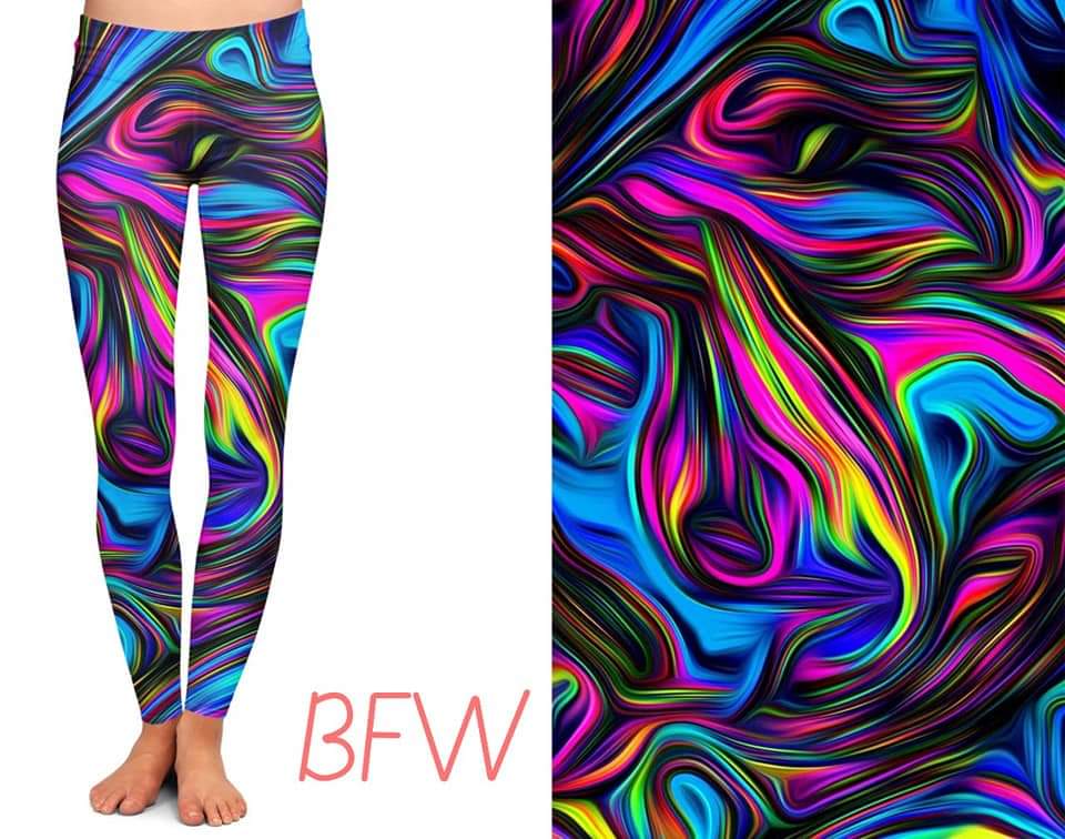 Color Arousal TC & TC2 capris and leggings