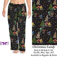 Load image into Gallery viewer, Christmas Candy leggings, Capris, joggers and loungers
