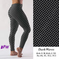 Dark Waves Capris and Loungers