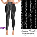 Elegant Pinstripe capris, loungers, joggers, and skorts