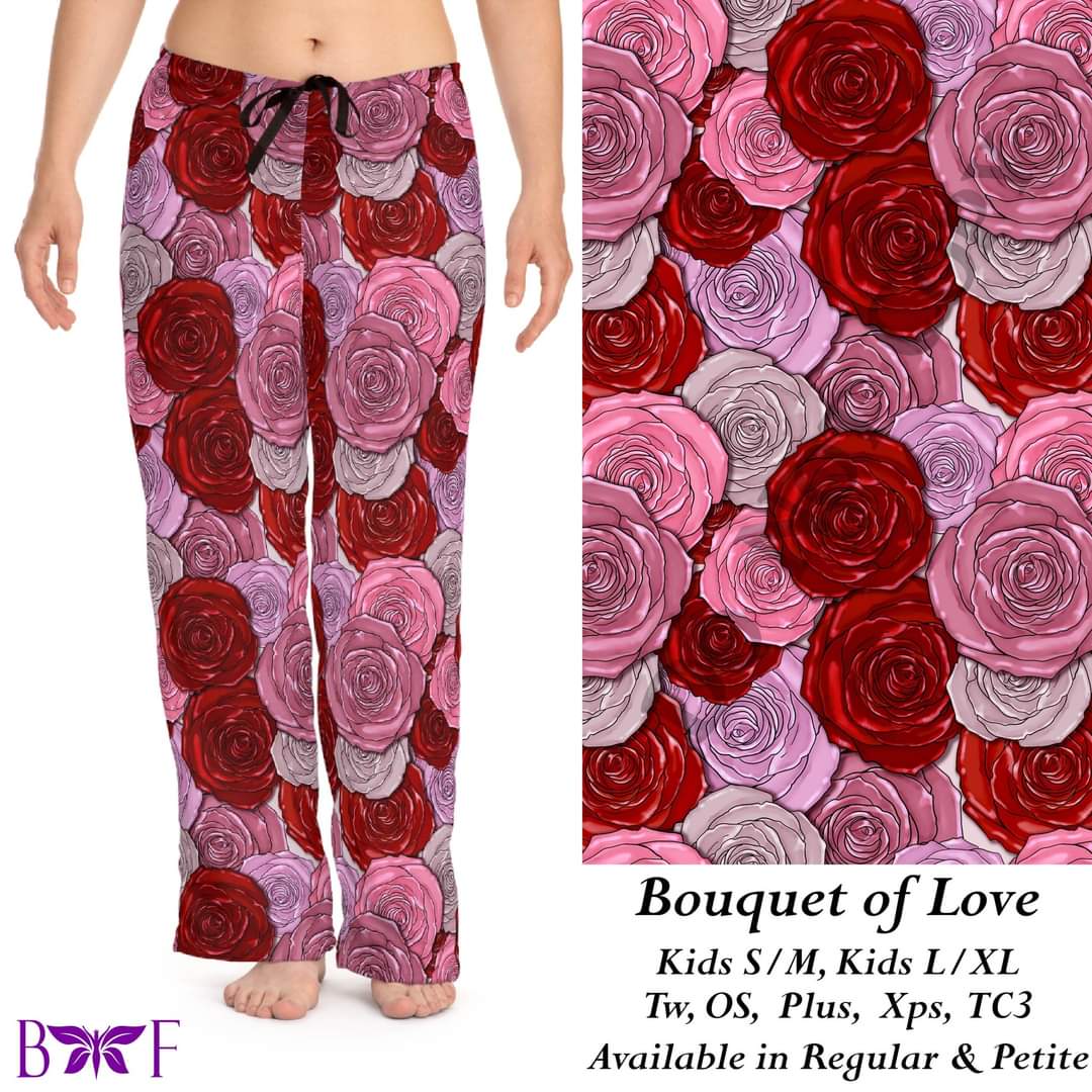 BOUQUET OF LOVE LEGGINGS WITIH POCKETS