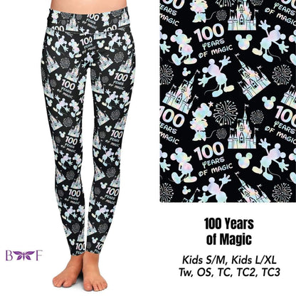 100 Years of Magic leggings and capris with pockets