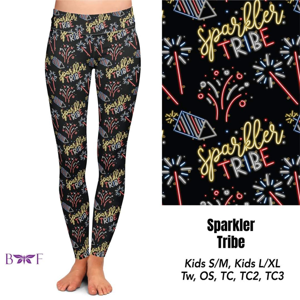 Sparkler Tribe capris