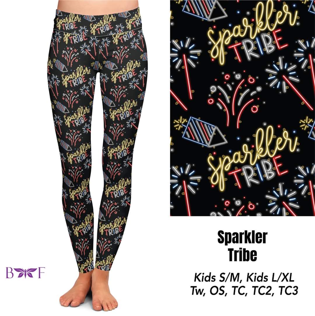 Sparkler Tribe capris