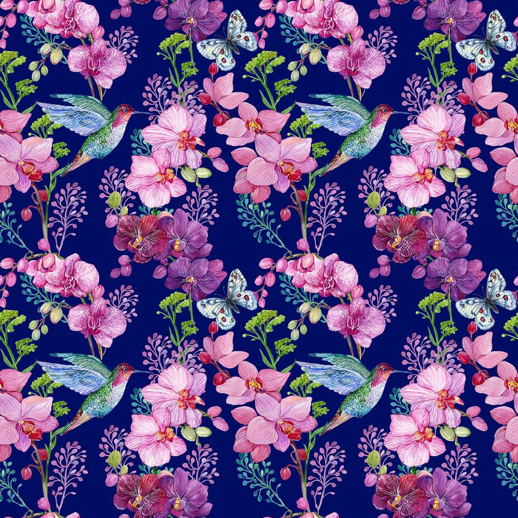 Purple Hummingbird skorts, capris and shorts with pockets