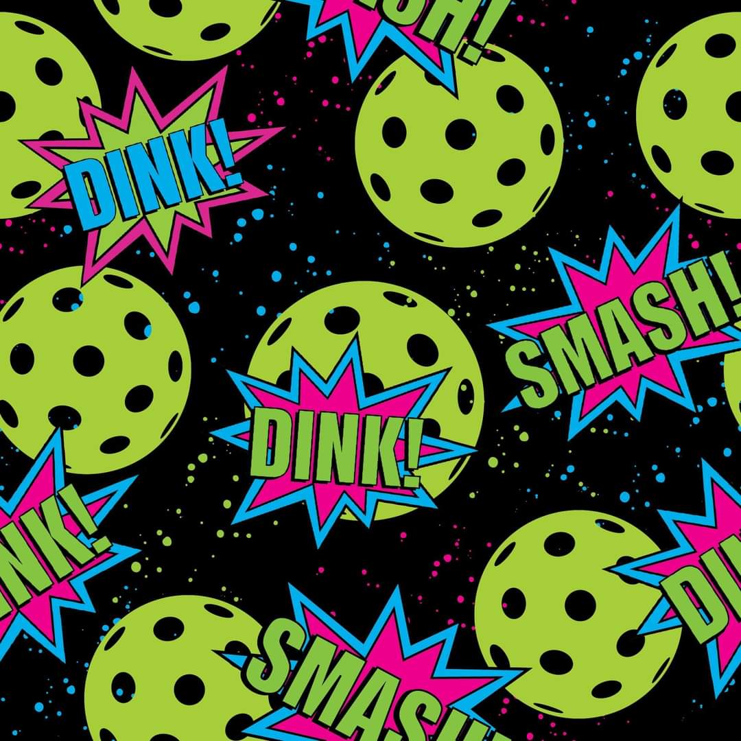 Pickleball Dink Dink Smash capris, skorts and biker shorts with pockets