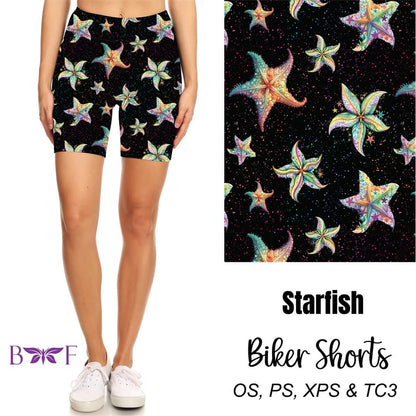 Starfish Capris and Biker Shorts
