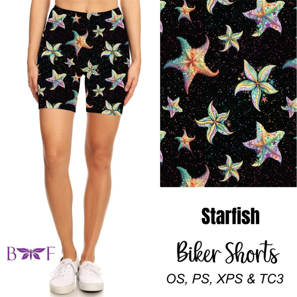 Starfish skorts and biker shorts with pockets