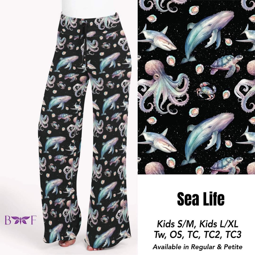 Sea Life skorts and biker shorts with pockets